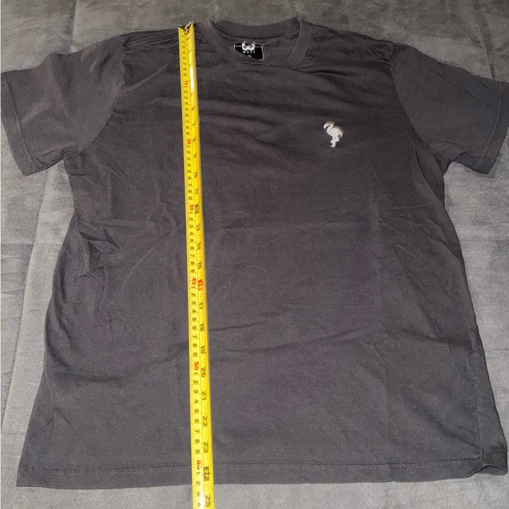 Charcoal Flamingo Emblem Tee - Picture 7 of 7